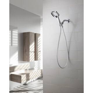 Methven Rua 1-Spray 6 in. Single Wall Mount Handheld Shower Head in Chrome RUHSCPUK