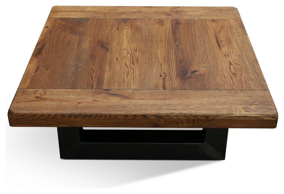 STYLE UMI Solid Wood Coffee Table   Industrial   Coffee Tables   by Maxima House  Houzz