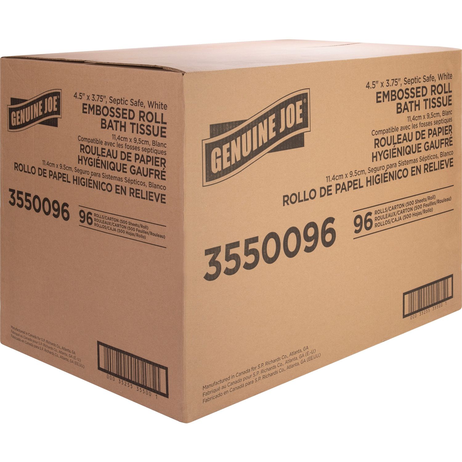 2-ply Bath Tissue by Genuine Joe GJO3550096