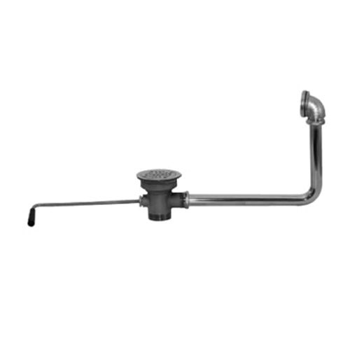 Advance Tabco K-15-X Lever Waste Drain， Twist Handle Operated