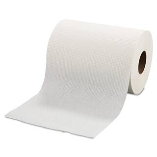 Morcon 8 in. x 350 ft. White Morsoft Universal Roll Paper Towels (12 RollsCarton) MORW12350