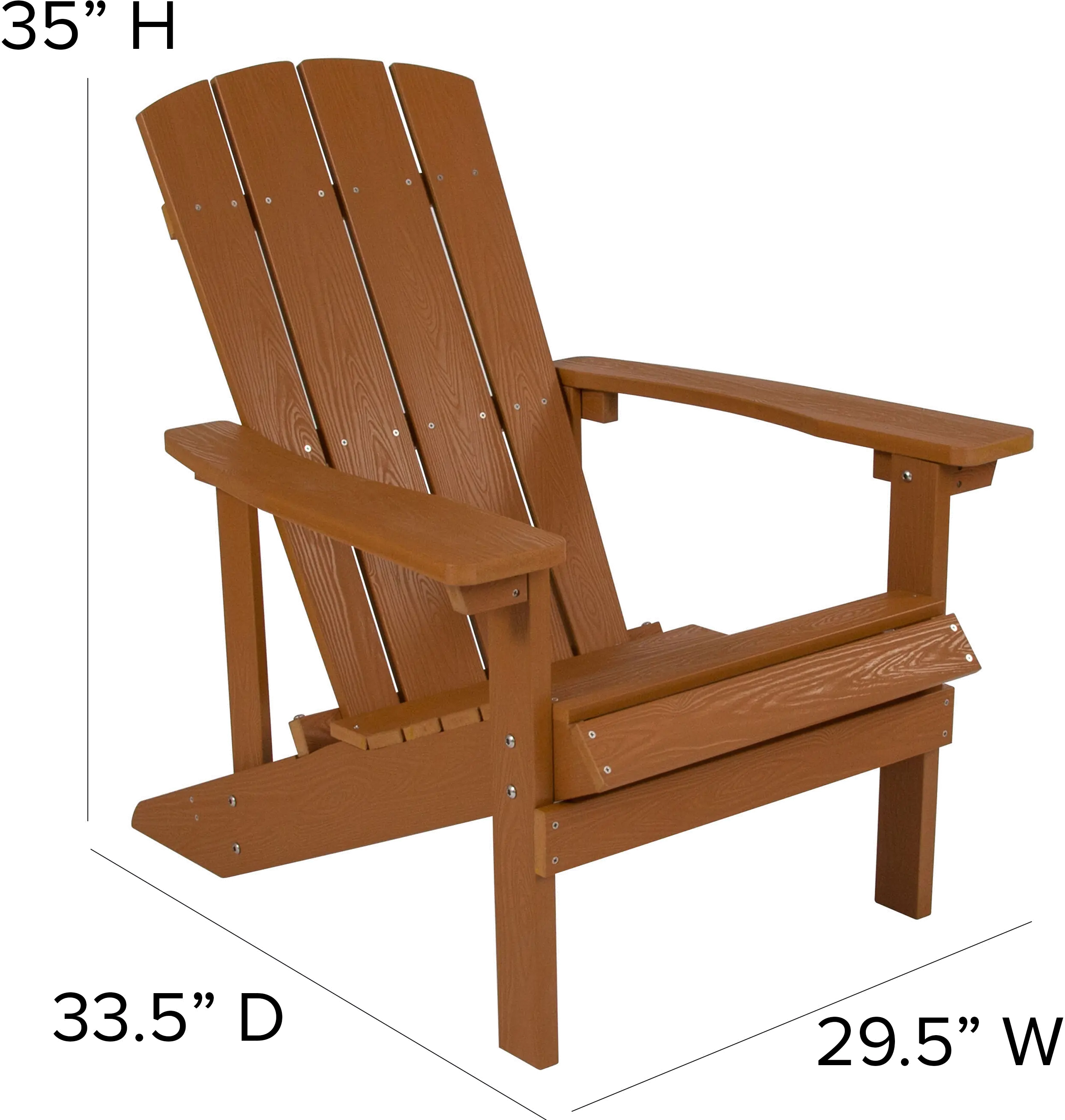 Adirondack Chair - Teak