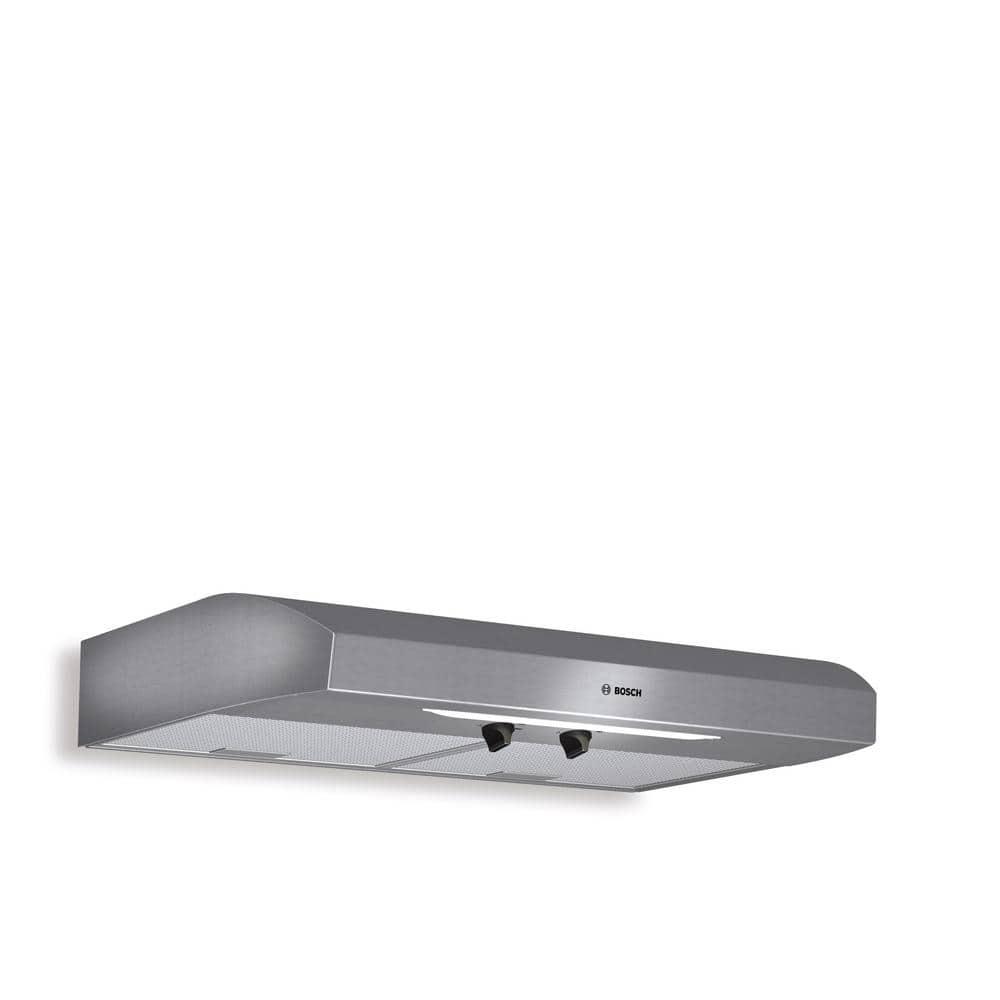 Bosch 300 Series 30 in Undercabinet Range Hood with Lights in Stainless Steel