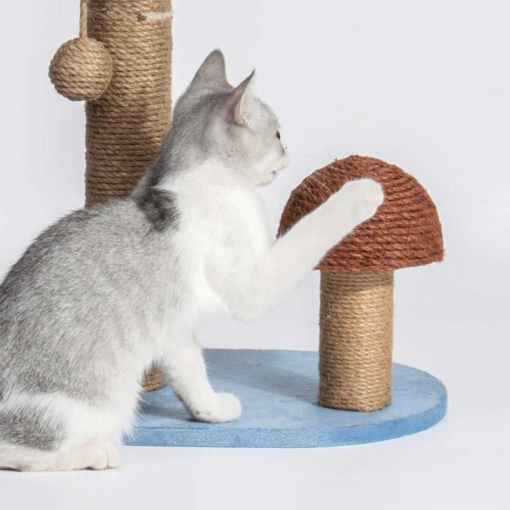 Lovely Caves 28.3in Coconut Palm Tree Cat Scratching Post