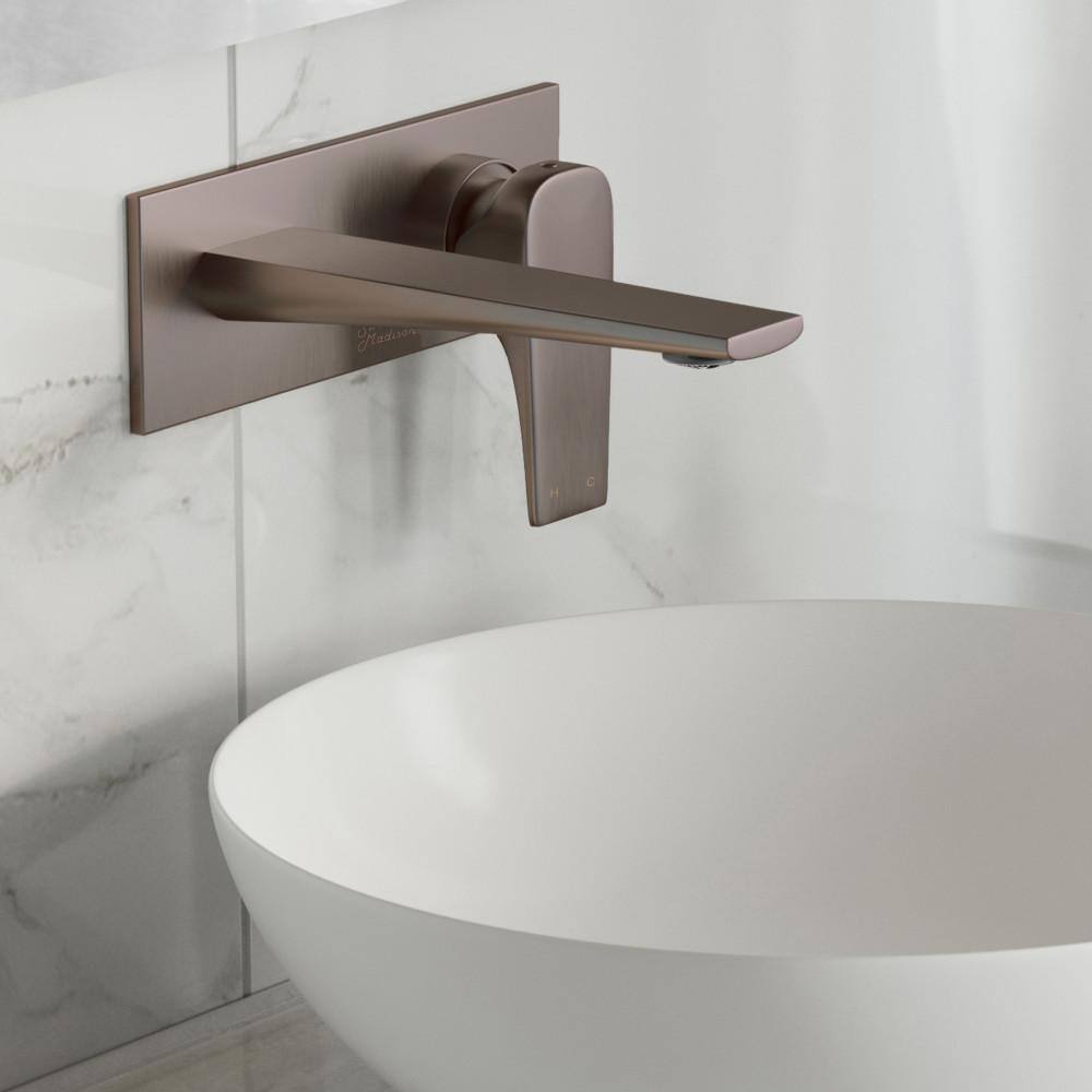 Swiss Madison Monaco Single-Handle Wall Mounted Bathroom Faucet in Oil Rubbed Bronze SM-BF23OR