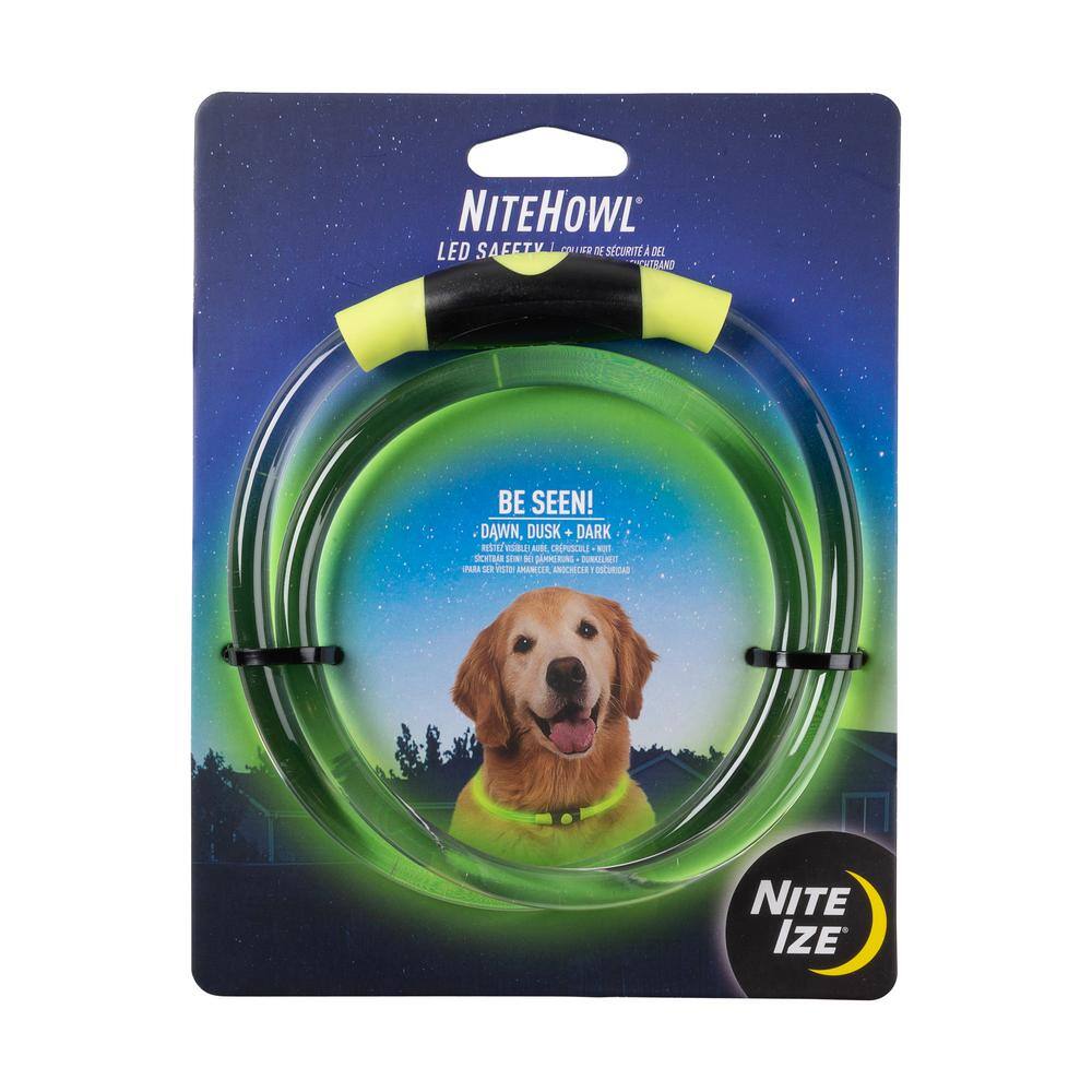 Nite Ize NiteHowl LED Safety Necklace Green NHO-28-R3