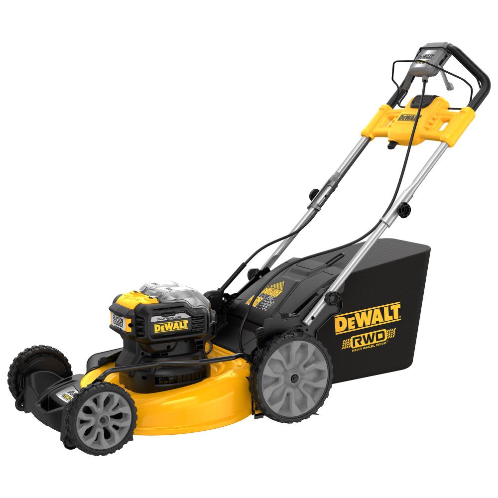 DEWALT 2X20V MAX* Lawn Mower Kit Brushless Cordless 21 1/2" Rear Wheel Drive Self Propelled DCMWSP255Y2 from DEWALT