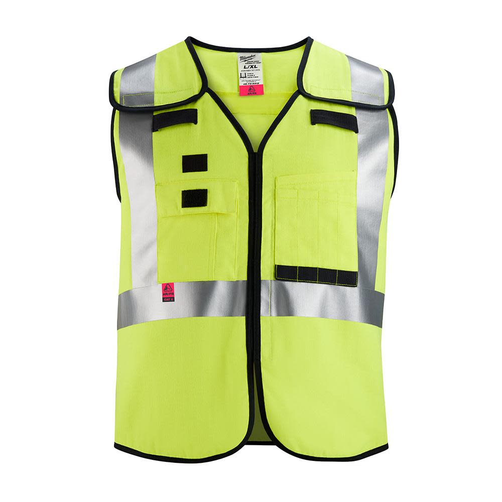 MW High Vis Safety Vest Cdlass 2 Breakaway AR/FR Cat 2 48-73-5311M910 from MW