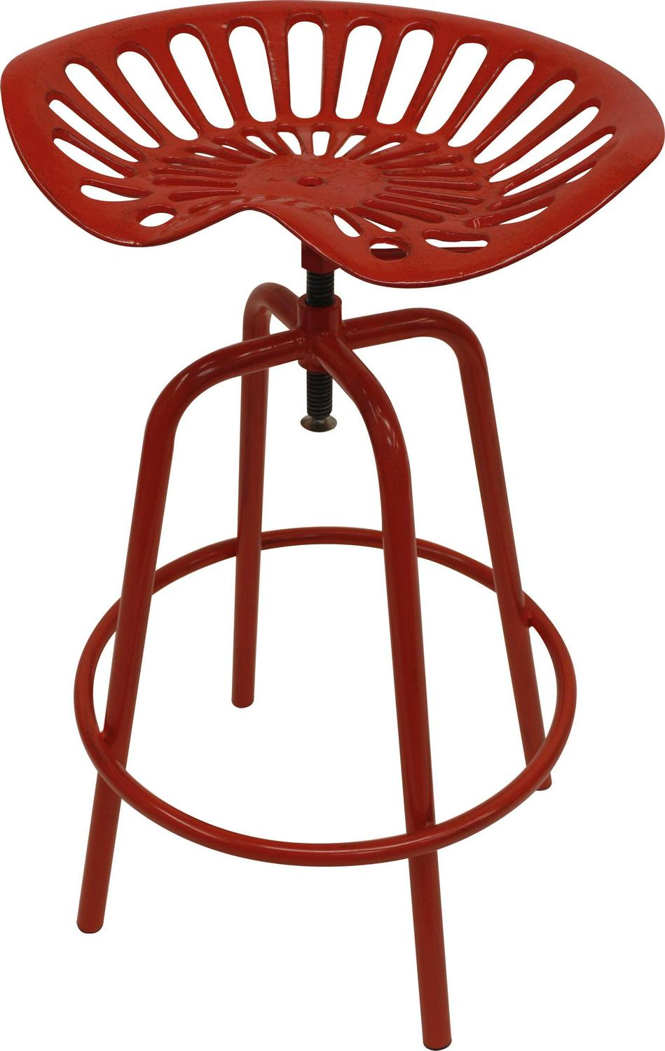 Leigh Country Tractor Seat Swivel Stool 8211 Red  Crowdfused