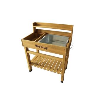 VegTrug Natural Deluxe Potting Bench DPT6008NUSA