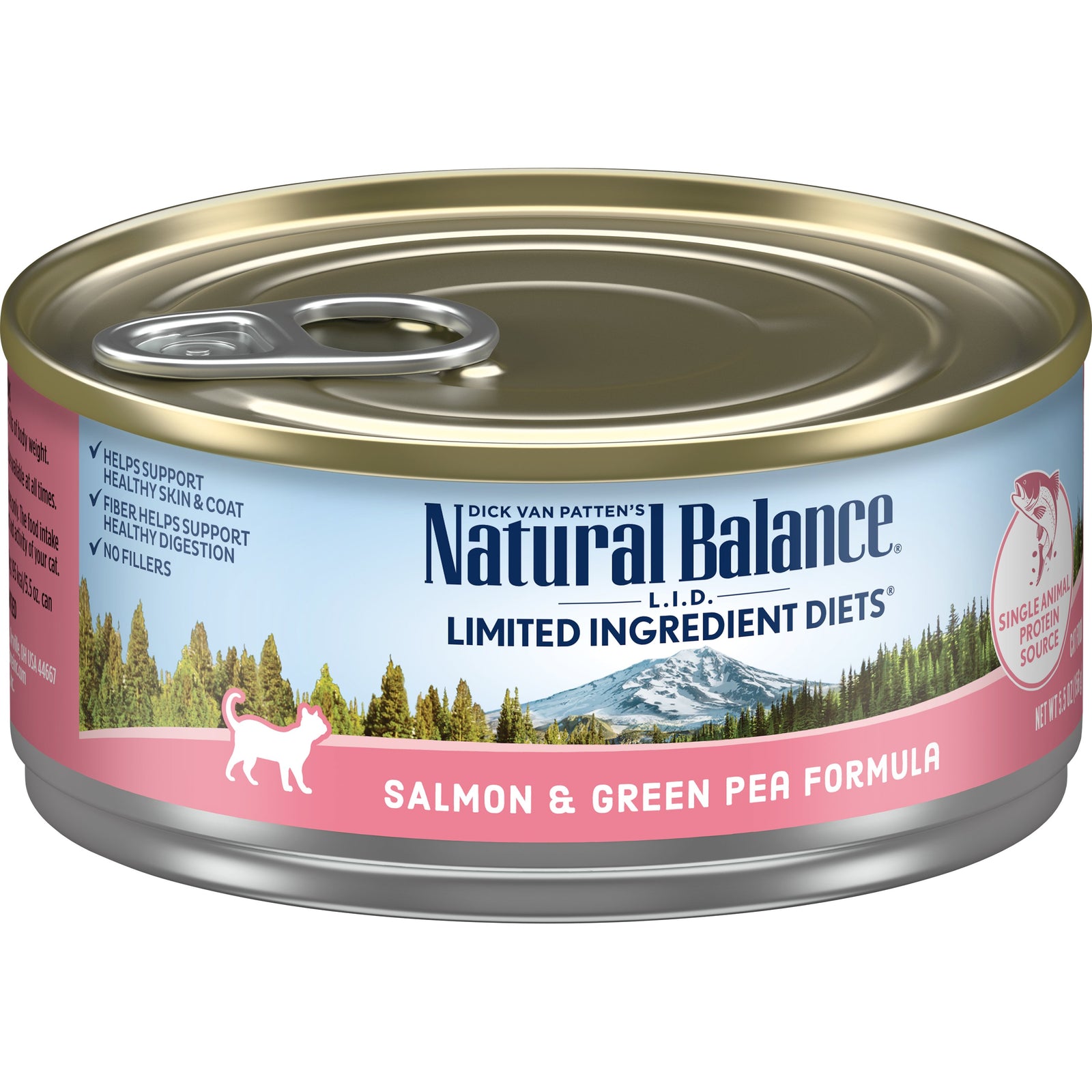 Natural Balance Limited Ingredient Salmon  Green Pea Recipe Cat Wet