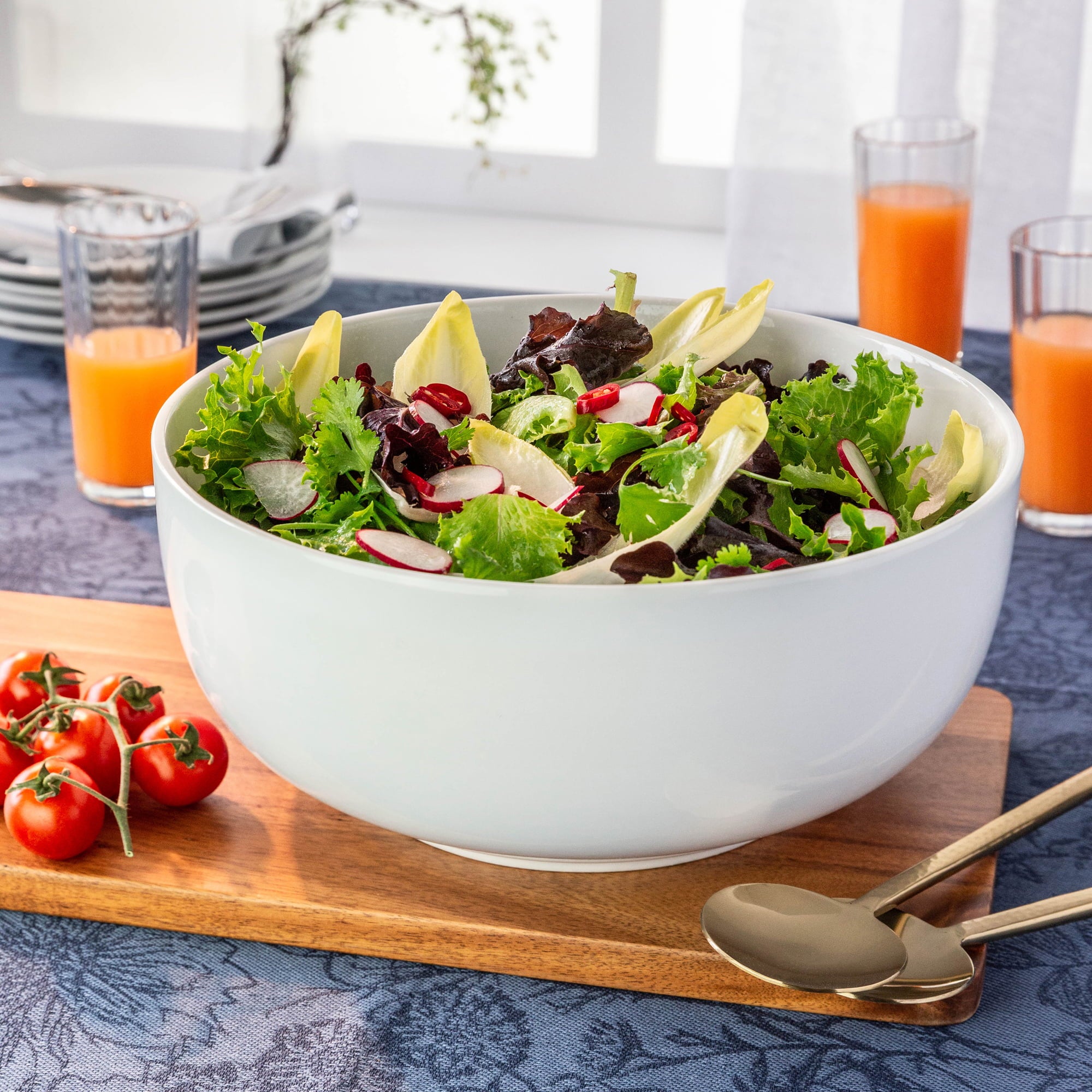 Better Homes and Gardens White Porcelain Round Bowl