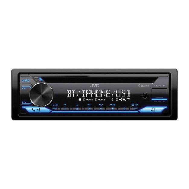 Jvc Kd sr87bt Car In dash Unit Single din Cd Receiver With Bluetooth