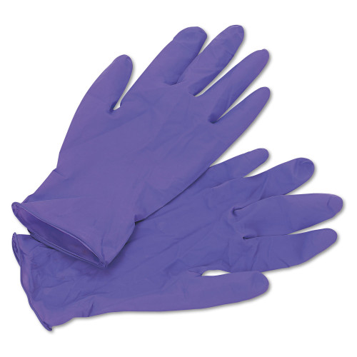 Kimtech PURPLE NITRILE Exam Gloves， 242 mm Length， Medium， Purple， 1，000/Carton (55082CT)