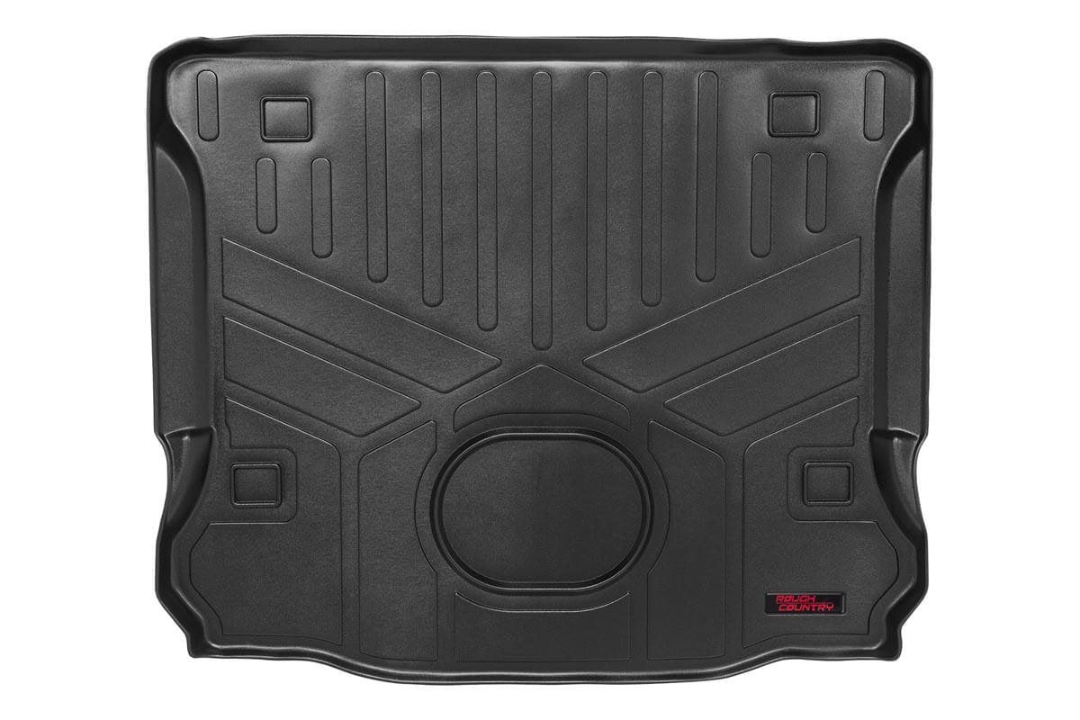 Rough Country Rear Cargo Mat for 2015-2018 Jeep Wrangler JK Unlimited - M-6155