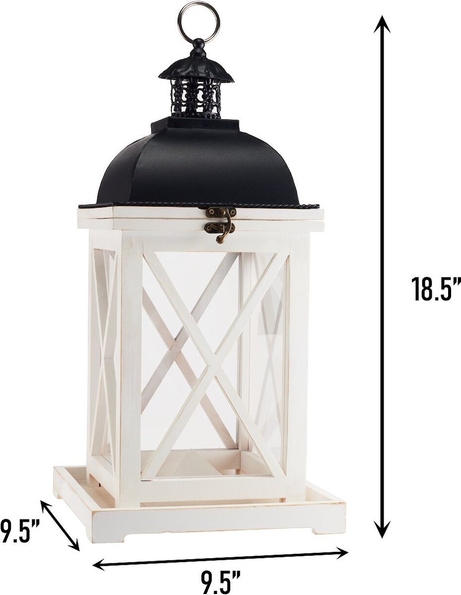 North States Large Lantern Feeder， Black