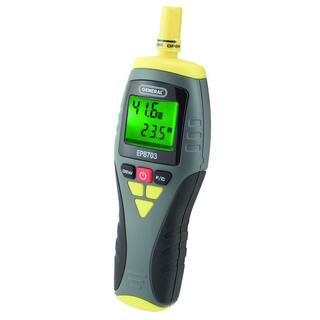 General Tools Field Calibratable Digital Thermo-Hygrometer with Dew Point EP8703