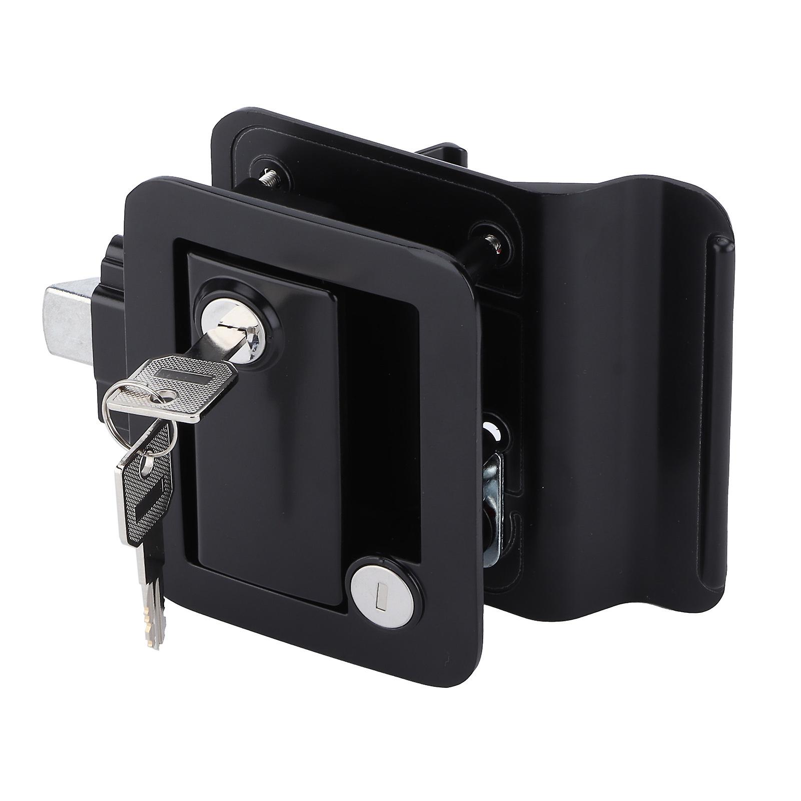 Trailer Door Latch Inside Outside Double Open Zinc Alloy Galvanized For Large Vehicles