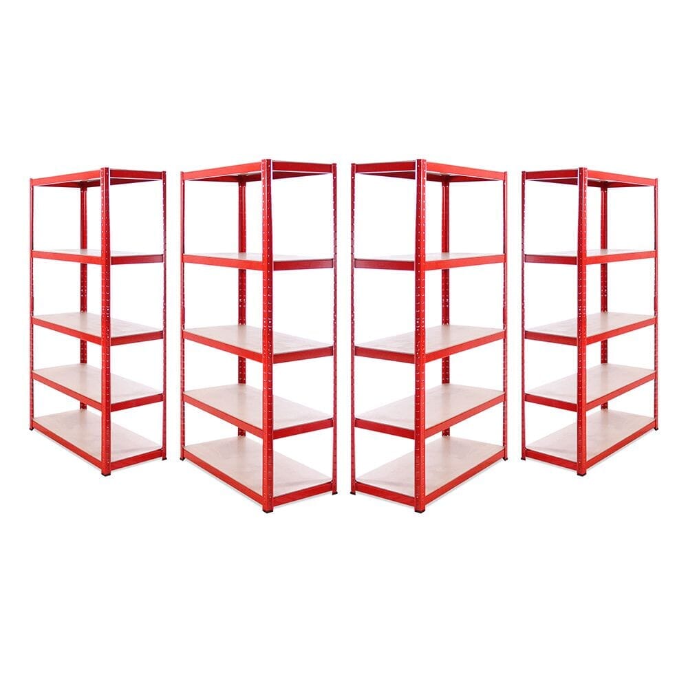 5 Tier Heavy Duty Boltless Shelving Unit (set of 4)