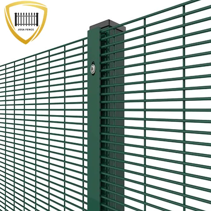 358 Fence Factory Supply Powder Coated Galvanized Anti Climb 358 Security Fencing