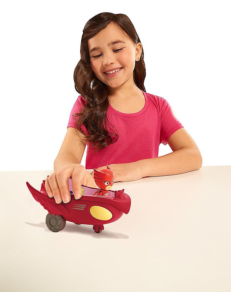 PJ Masks the Pyjama Heroes vehicle + figure， Ugglis Uggleglidare