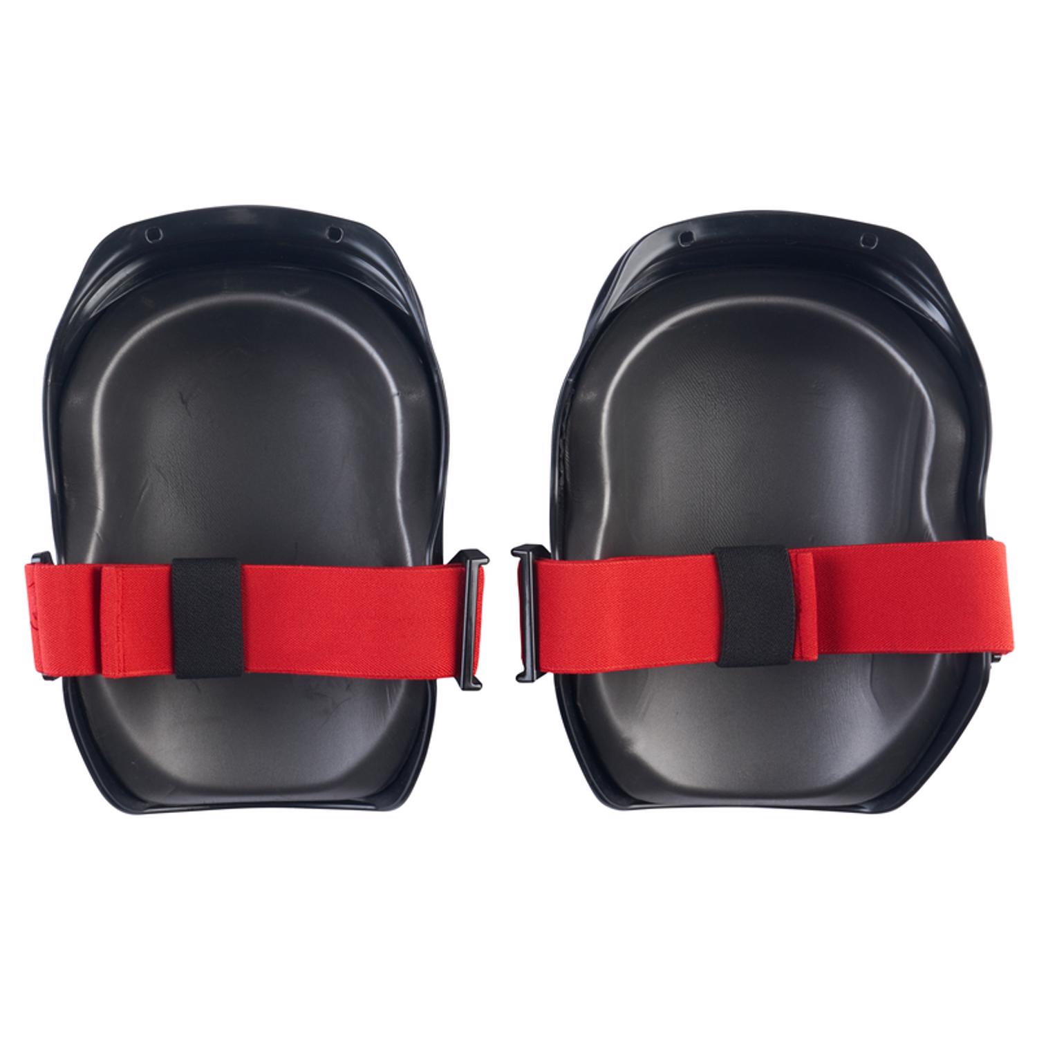 MW 5.5 in. L X 8 in. W Free-Flex Knee Pads Black/Red One Size Fits Most