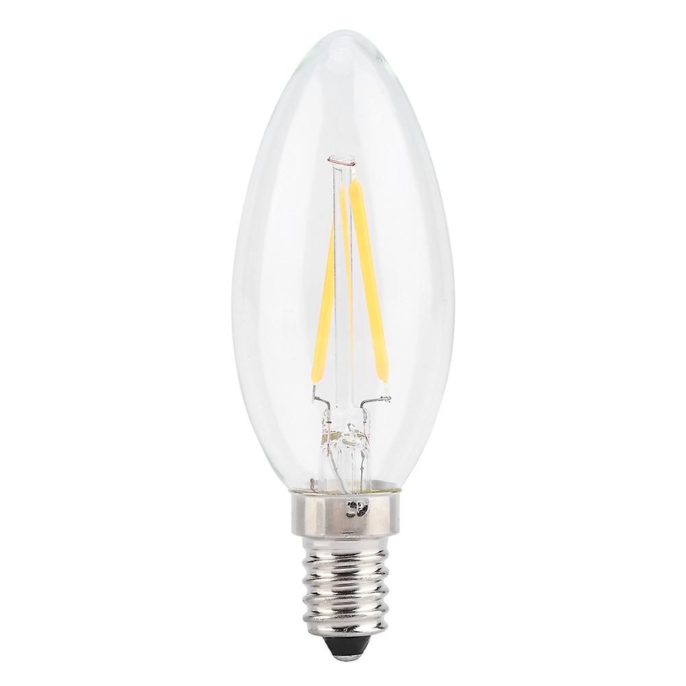 E14 Retro Style Home Candle Warm White Dimmable ment Bulb LED Light Lamp 220V (2W)