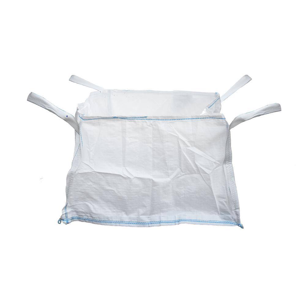 DURASACK 130 Gal. 40 in. x 40 in. x 24 in. Open Top Flat Bottom Polypropylene Concrete Washout Bag with Plastic Liner BB-4024