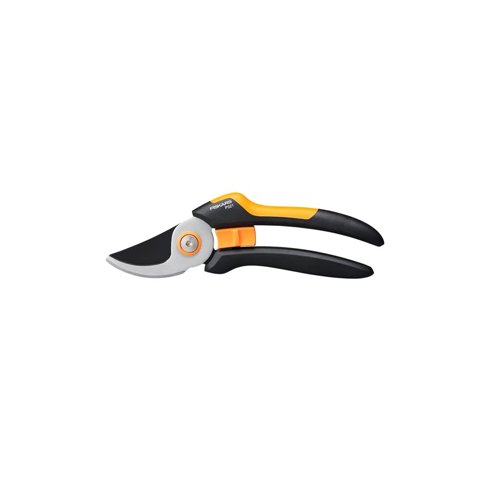 Fiskars Solid Steel Blade P321 Pruner with Softgrip Handle ;