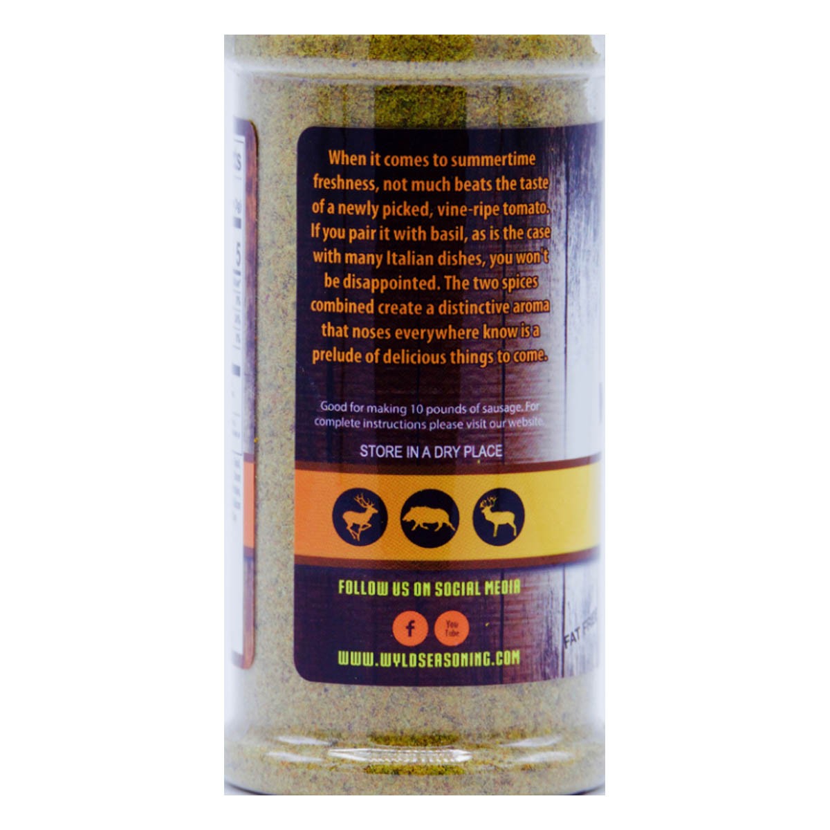 WYLD Herb and Tomato Bratwurst Seasoning