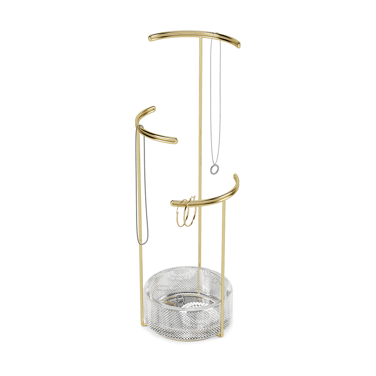 Umbra Tesora Glass Jewelry Stand