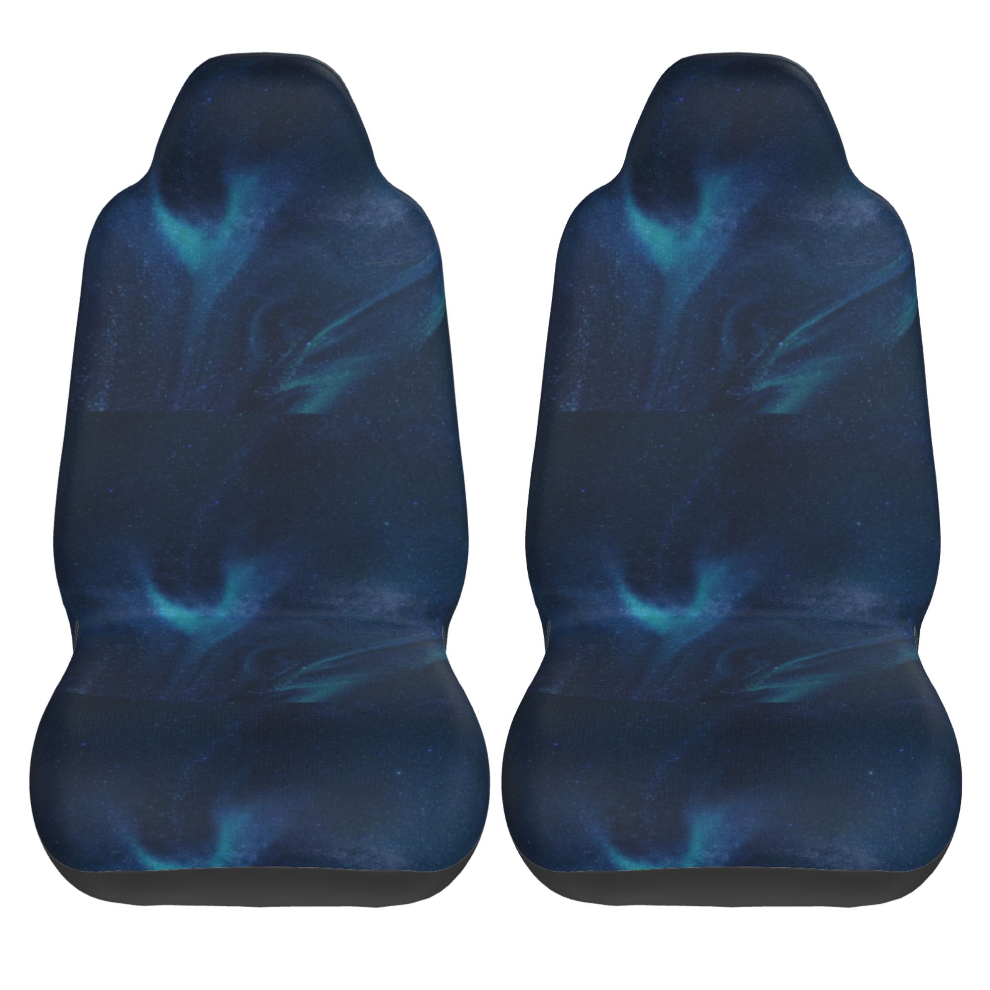 ZICANCN Car Seat Covers Front Seats Only，Mysterious Galaxy Automotive Seat Covers Protectors for Cars Trucks Suv 2 Pack