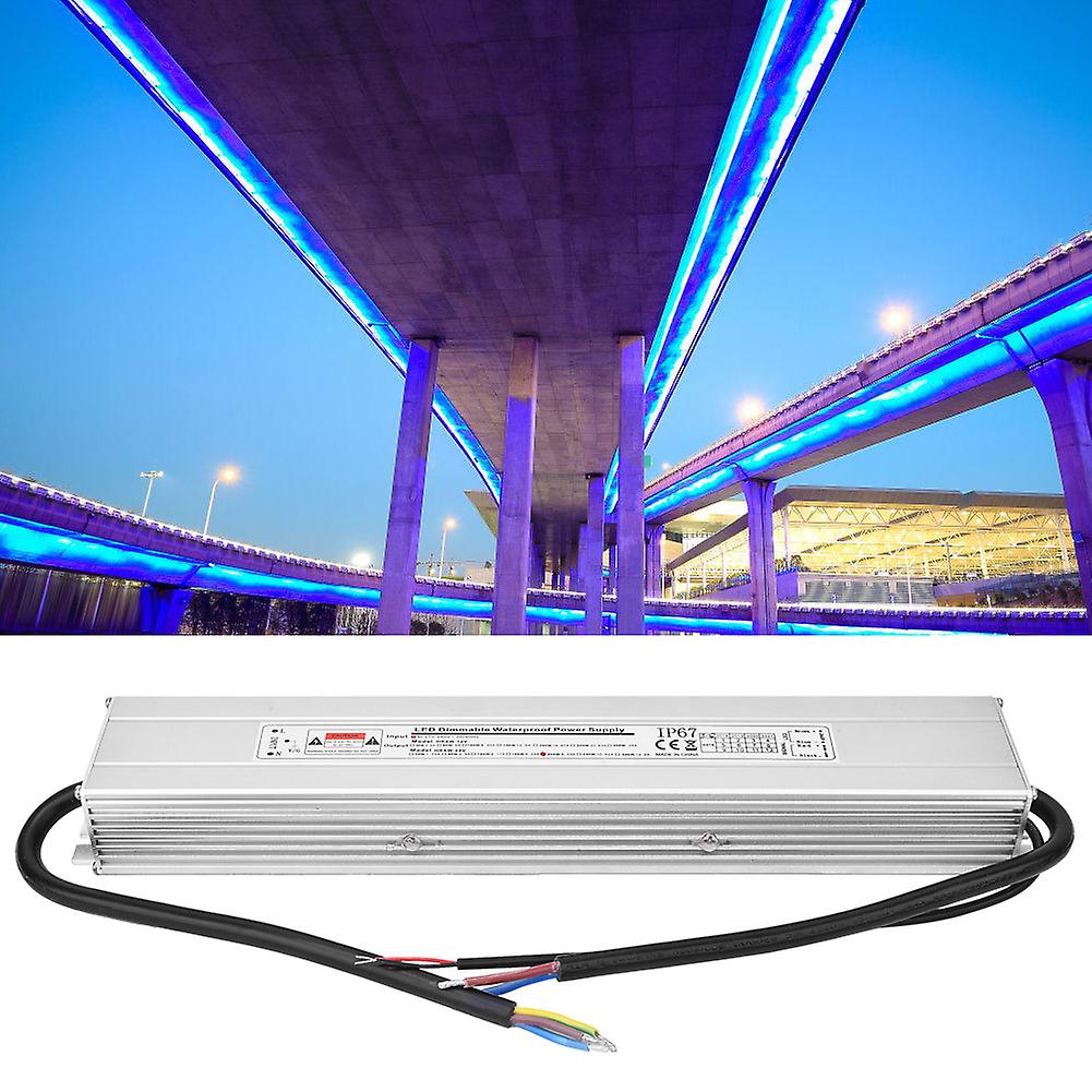 Dimmable Power Supply Led Waterproof Ip67 Input Ac170-260v(50/60hz) Output 24v 200w 8.33a