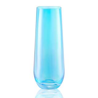 Artland 9 Oz. Turquoise Stemless Flute S4 12525B