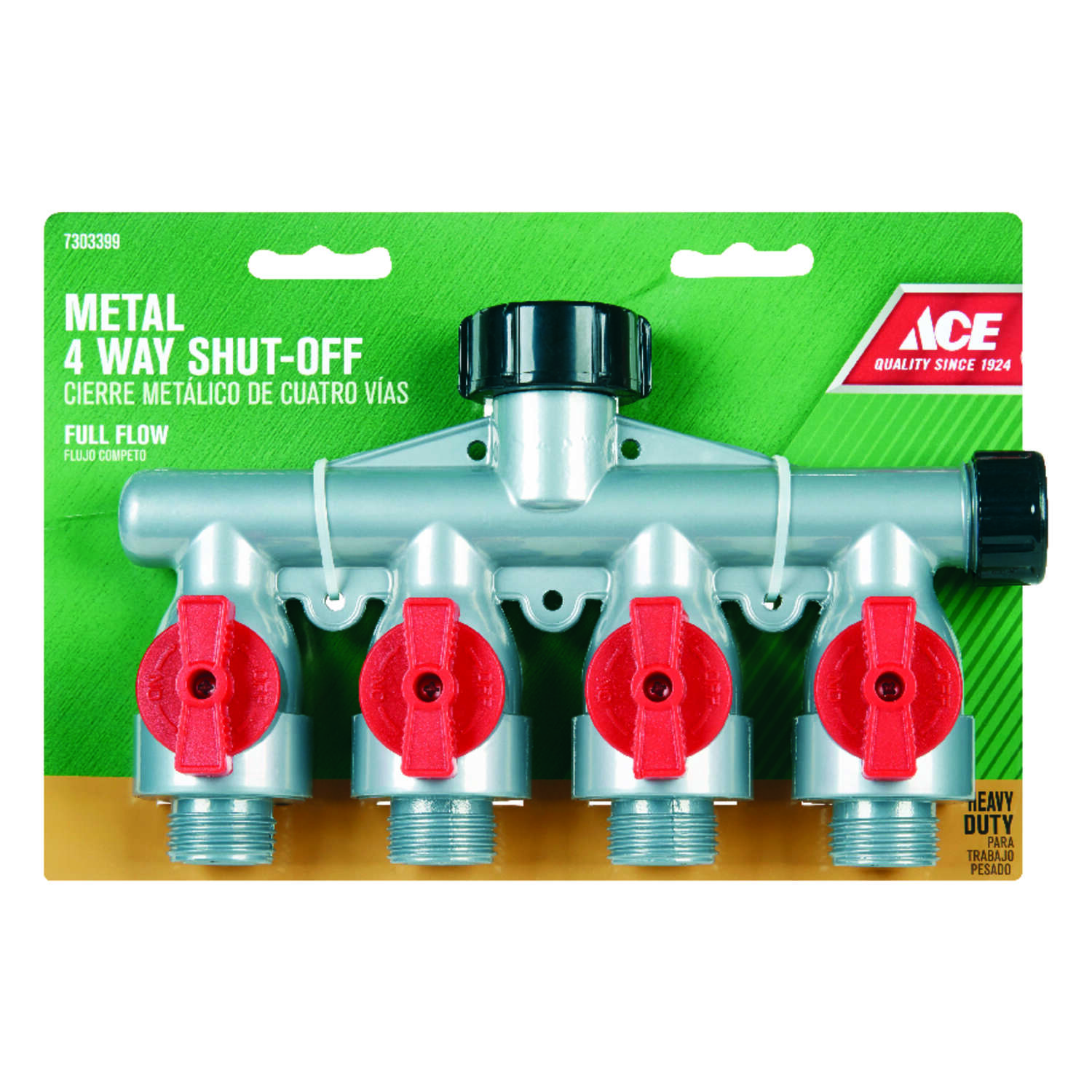 Ace Metal Threaded Male Garden Hose Manifold