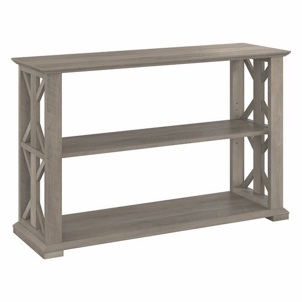 Homestead Console Table with Shelves by Bush Furniture