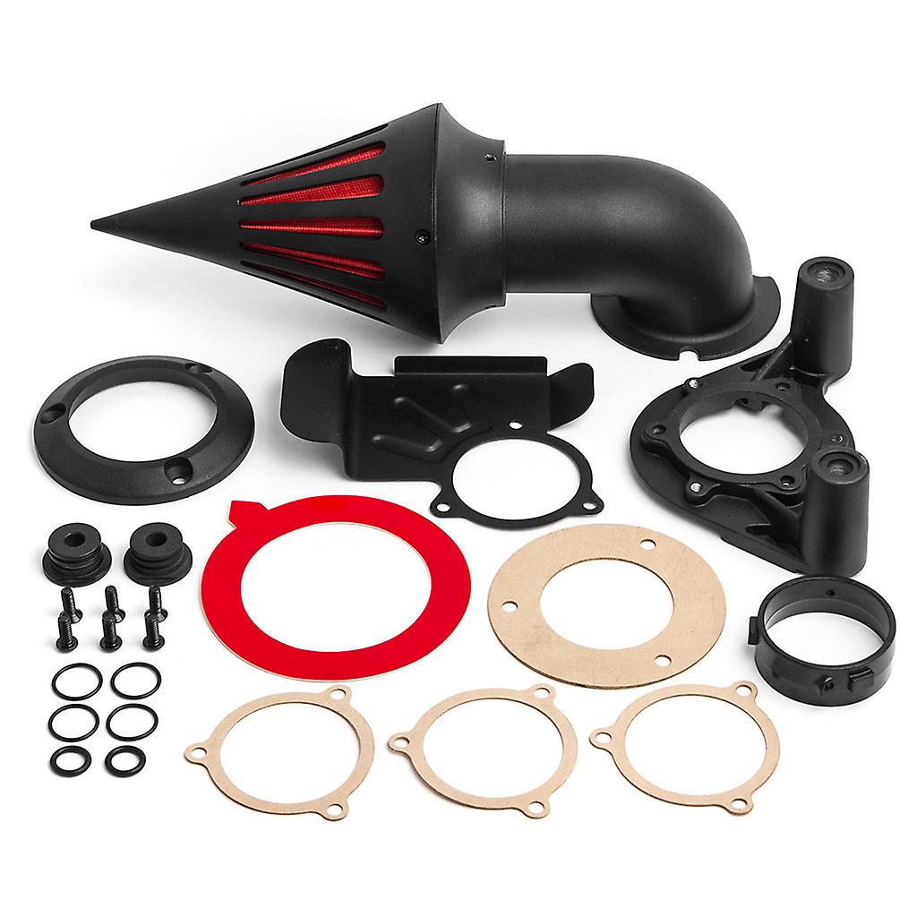 Black Spike Air Cleaner Intake Filter Compatible with 2011-2012 Harley Davidson Dyna Touring Models