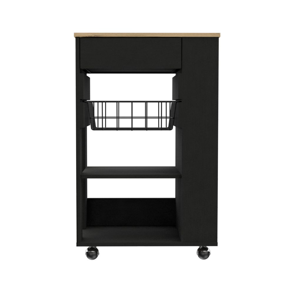 Boahaus Pessac Kitchen Cabinet (Black)