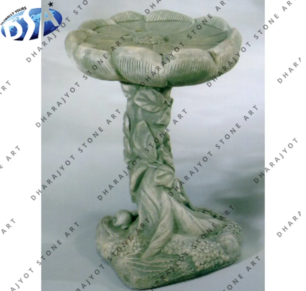 unique black carved granite garden ornament bird bath decor custom marble sandstone and granite natural stone for garden supply