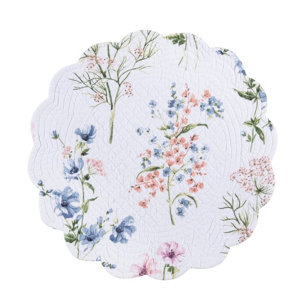 C amp f Home Cynthia Round Placemat S 6