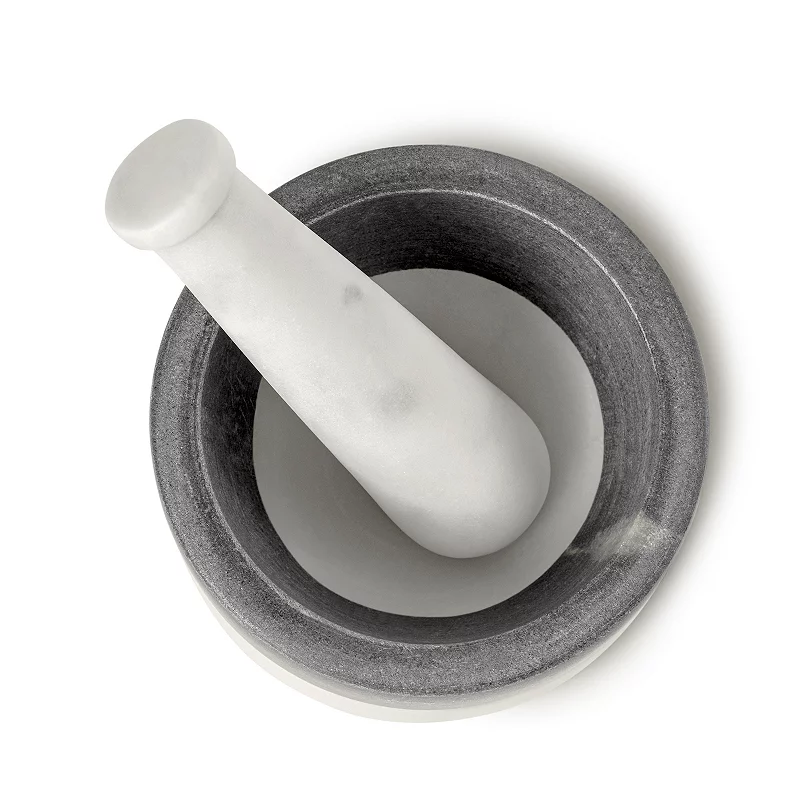 Kismet Marble Mortar Pestle Set