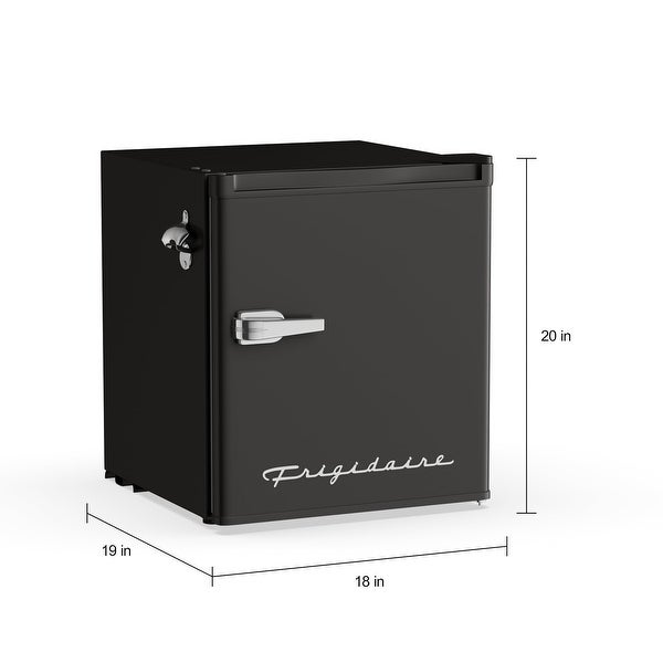 1.6 Cu. ft. Retro Dry Erase Compact Refrigerator with Side Bottle Opener