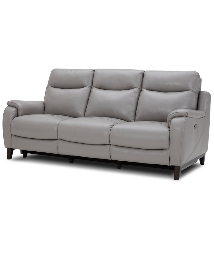 Furniture CLOSEOUT! Kolson 83 Leather Power Recliner Sofa