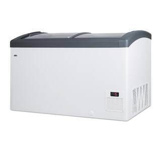 Summit Appliance 12.4 cu. ft. Manual Defrost Commercial Chest Freezer in White FOCUS131