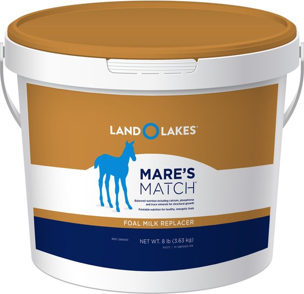 Land O'Lakes Mare’s Match Foal Milk Replacer Powder Horse Supplement