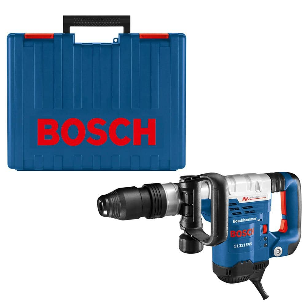 Bosch 13 Amp 1-9/16 in. Corded Variable Speed SDS-Max Concrete Demolition Hammer with Carrying Case 11321EVS