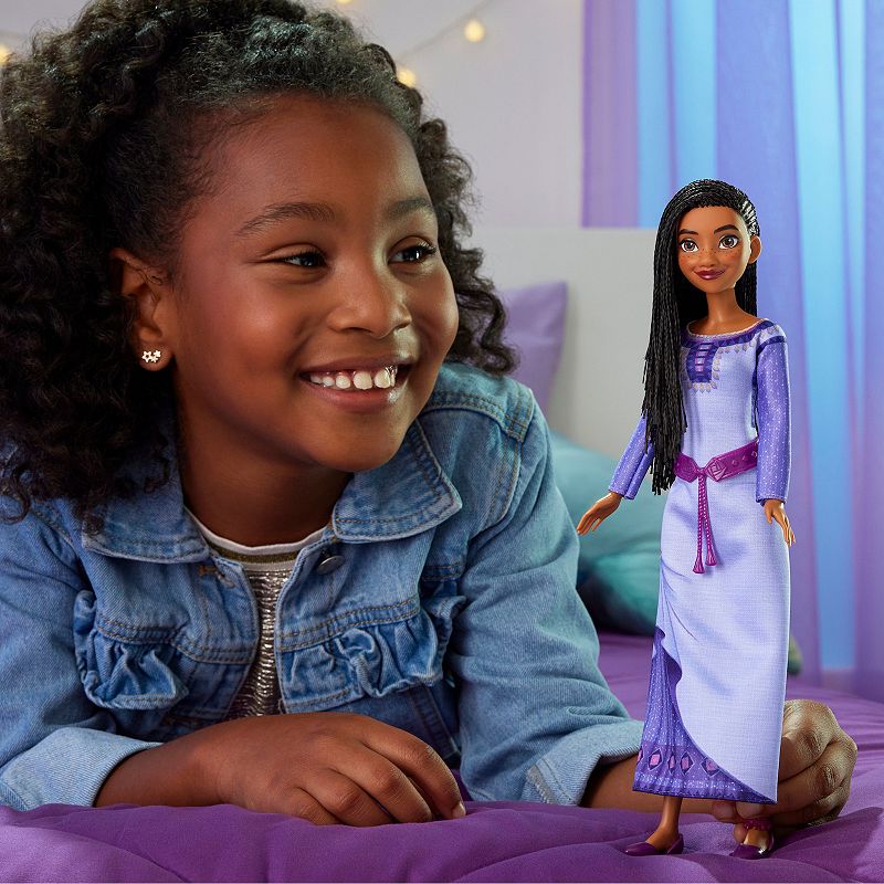 Disney’s Wish Asha of Rosas Posable Fashion Doll and Accessories by Mattel