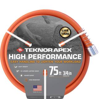 Teknor Apex High Performance 34 in. x 75 ft. Tradesman Grade Water Hose 9150 75