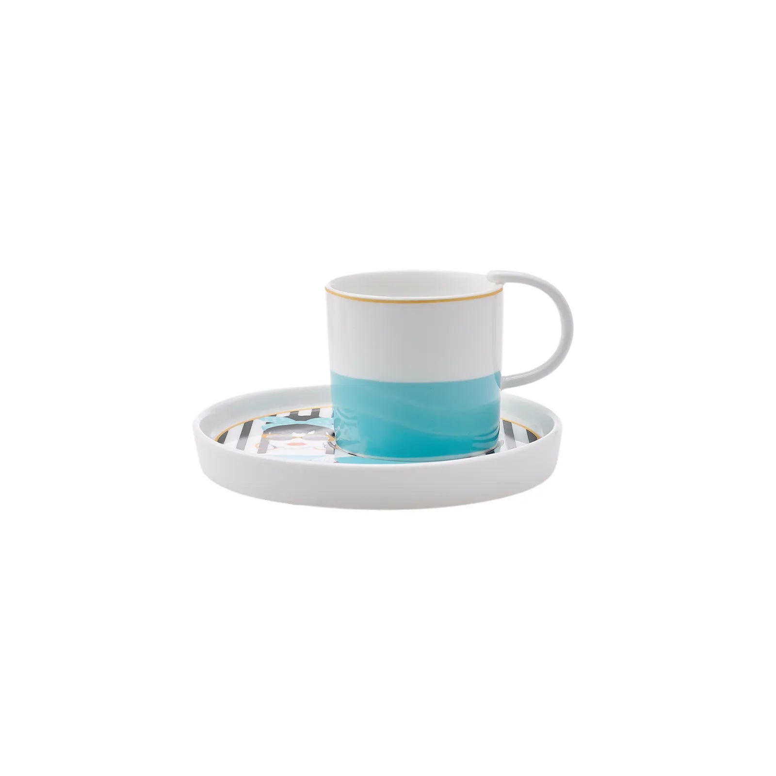 Karaca Girlish Set Of 6 Coffee Cups 100 Ml 153.03.06.6226