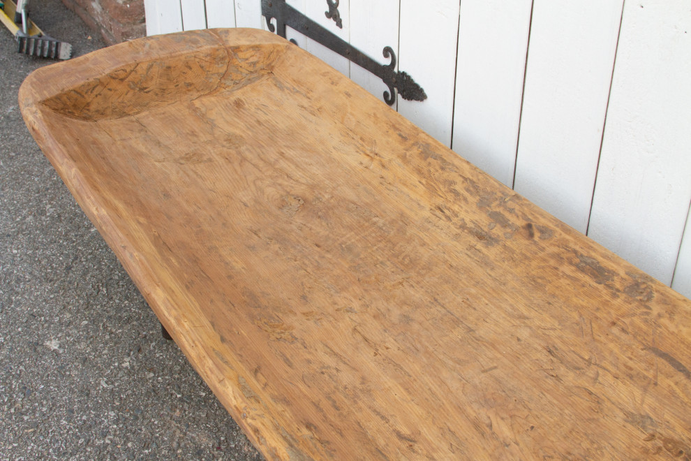 Antique Naga Wooden Trough Table   Rustic   Coffee Tables   by De cor  Houzz